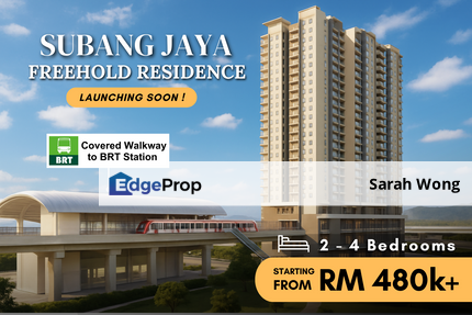 BRT Linked Freehold Condo @ Subang USJ [Launching Soon!!], Selangor, Ara Damansara