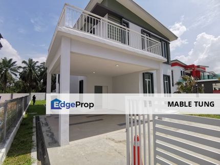 Super Big Empty Land Double Storey Bungalow with Gated Guarded nr Bemban Ayer Keroh Jasin, Melaka, Bemban