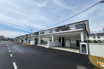 Freehold Brand New Guarded Gated Double Storey Semi D nr Krubong Durian Tunggal Melaka