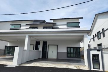 Freehold Brand New Guarded Gated Double Storey Semi D nr Krubong Durian Tunggal Melaka