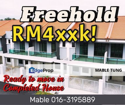 Rumah Siap Completed House Freehold Double Storey House at Bertam Cheng Melaka, Melaka, Cheng