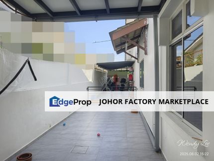 Fully Renovated Megah Ria Single Storey Semi Detached House Well Condition For Sale , Johor, Masai