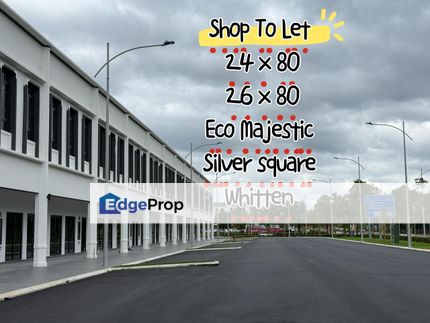 Eco Majestic Whitten Silver Square Brighton 1st Floor Shop Main Road Chinese School Ample Parking, Selangor, Semenyih
