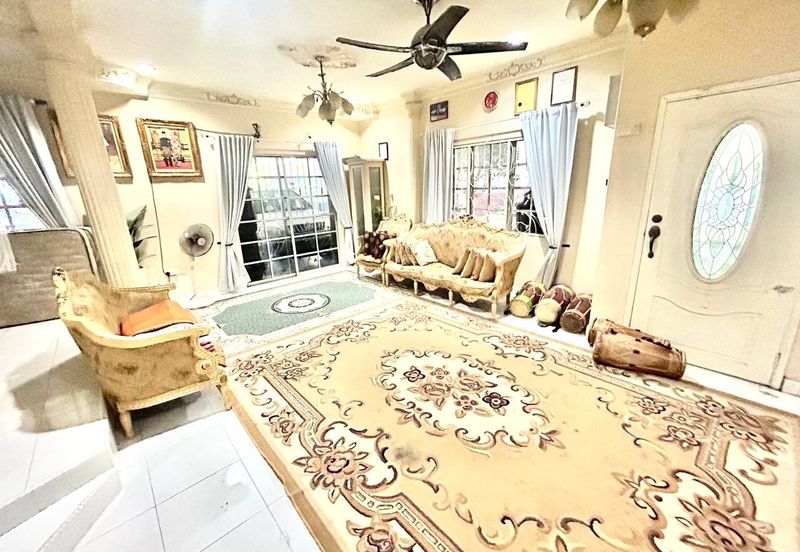 Bank value 1.5mil Bandar Tasik Selatan Sungai Besi kl Facing open Corner Lot Double Storey for sale