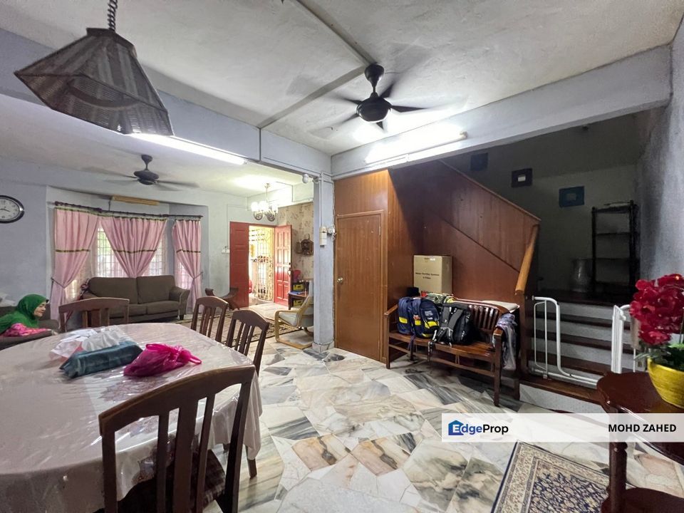 Au1 Taman Keramat Permai KL Double Storey Extended Kitchen for Sale, Selangor, Keramat