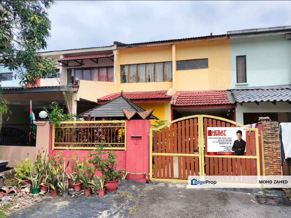 FACING OPEN 22x75 Near Lrt Taman Cempaka Cahaya Dagang Ampang Double Storey For Sale untuk jual, Selangor, Ampang