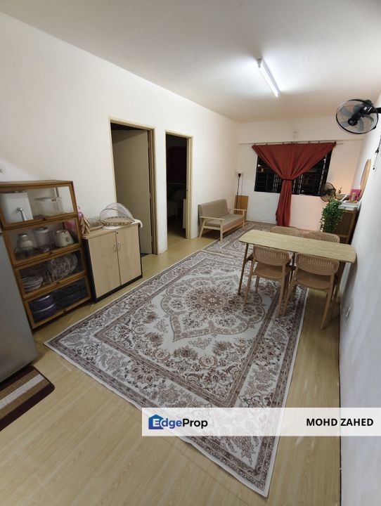 FLEXIBLE DEPO BOOKING 1K Flat Cemara Taman bukit segar jaya Cheras for Sale untuk dijual, Selangor, Cheras