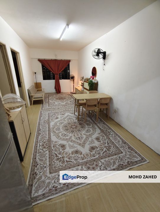 FLEXIBLE DEPO BOOKING 1K Flat Cemara Taman bukit segar jaya Cheras for Sale untuk dijual, Selangor, Cheras