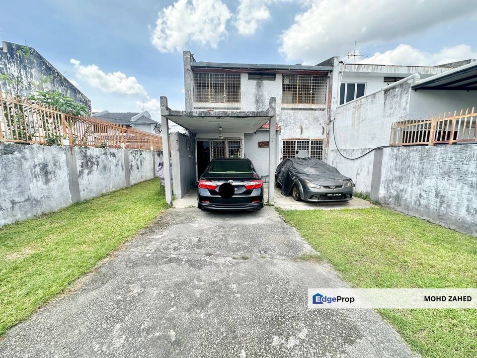 End Lot au2 au 2 Taman Seri keramat Double Storey for Sale untuk dijual, Selangor, Keramat