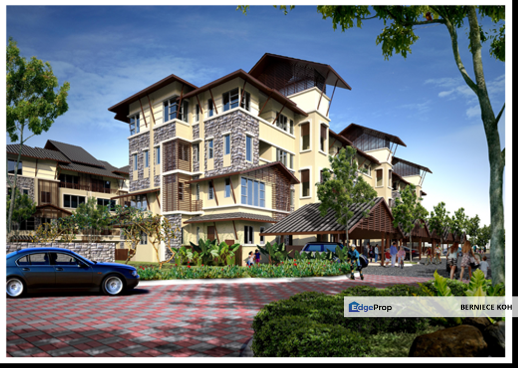 Duplex 2 Storey Avenue Two Lake Valley Townhouse Gardening View  Available To Let & For Sale, Selangor, Cheras