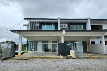 Double Storey Detached house at Serene Sakura at Jalan Camar Matang
