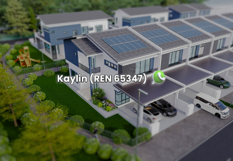 Double Storey Detached house at Serene Sakura at Jalan Camar Matang