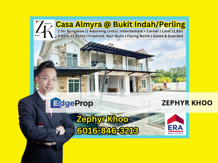 Casa Almyra @ Taman Bukit Indah / Taman Perling / 2 Storey Bungalow House / For Sale, Johor, Johor Bahru