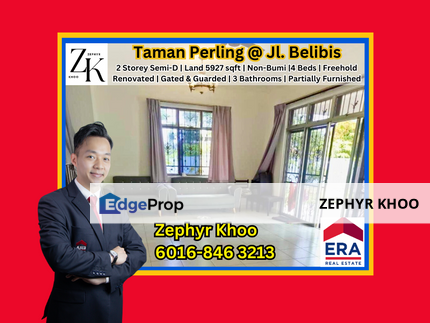 Taman Perling Semi Detached For Sale, Johor, Johor Bahru