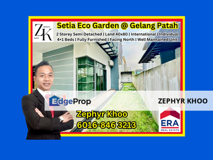 Setia Eco Garden Fully Furnished For Sale, Johor, Gelang Patah