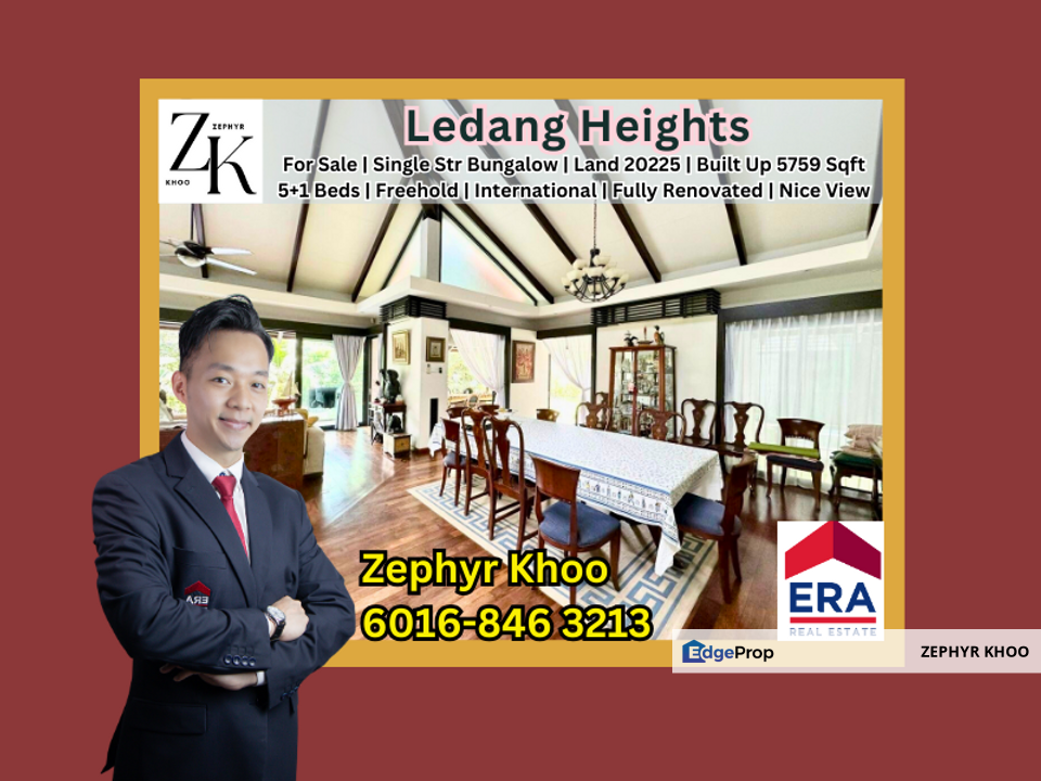 Ledang Heights Bungalow House For Sale, Johor, Nusajaya