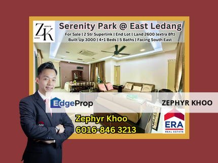 Serenity Park @ East Ledang House For Sale Johor, Johor, East Ledang