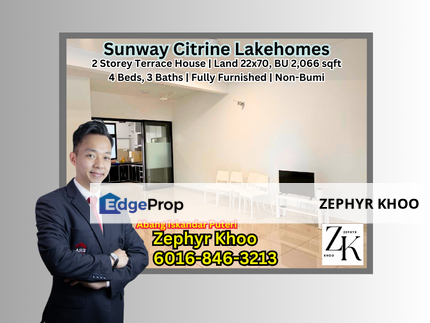 Sunway Citrine Lakehomes @ Medini Double Storey Terrace House , Johor, 