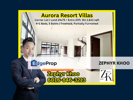 Aurora Sentral @ Iskandar Puteri / Puteri Harbour 2 Storey Superlink House , Johor, 