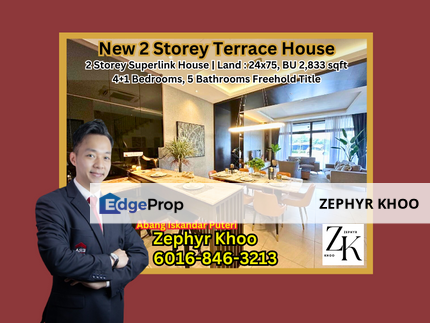 Iskandar Puteri 2 Storey Superlink House For Sale Now, Johor, Nusajaya