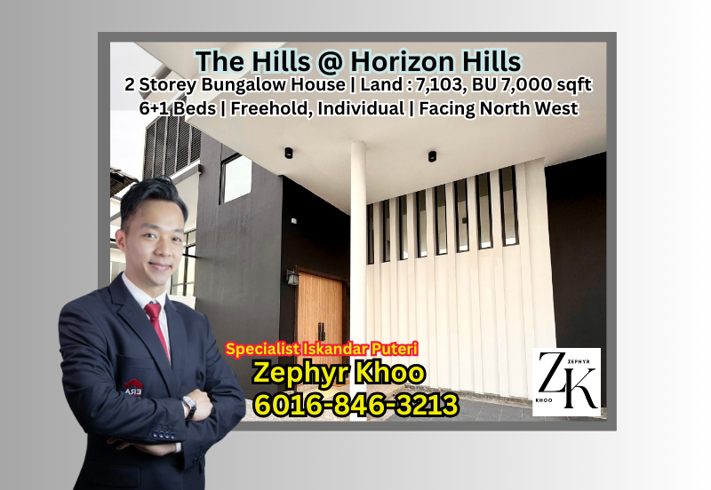 The Hills @ Horizon Hills 2 Storey Bungalow House For Rent Now!