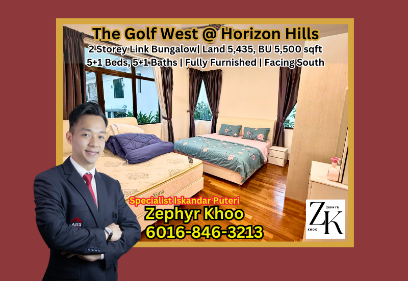 The Golf West @ Horizon Hills 2 Storey Link Bungalow House For Sale Now!