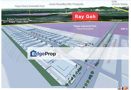 new factory Kapar 10th Mile Pekan Kapar West Coast Industrial Park , Selangor, Kapar 