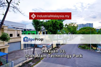 Semi Detached Factory at Seksyen 33 Shah Alam Technology Park , Selangor, Shah Alam