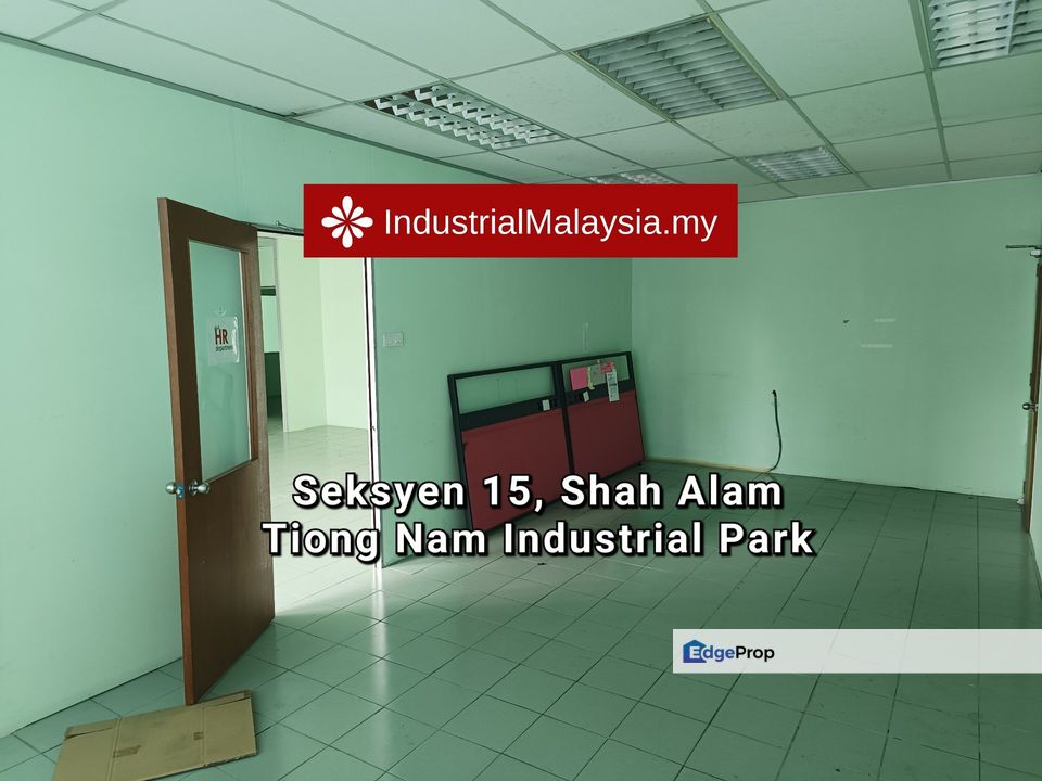 Tiong Nam Industrial Park 2, Seksyen 15 Shah Alam, Semi D Factory for Sale , Selangor, Shah Alam