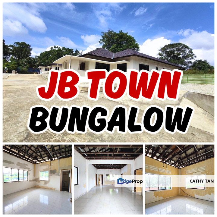JB Town 靠近 CIQ 有Commercial Zone单层洋房出售Sale出租Rent🔥Kampung Mahmoodiah, Johor, Johor Bahru