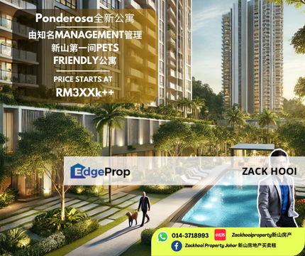 Molek Pine, Johor Bahru, Johor @ Ponderosa Brand New Apartment With Golf View, Johor, Johor Bahru
