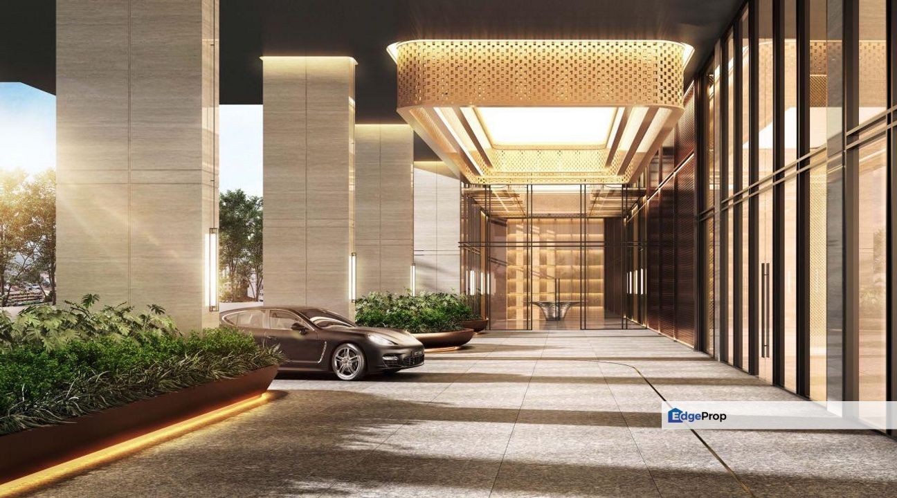 Balcony with 100% Fully Unblocked KLCC View - Super Limited Dawn KLCC Luxury Dual Key Unit, Kuala Lumpur, KLCC