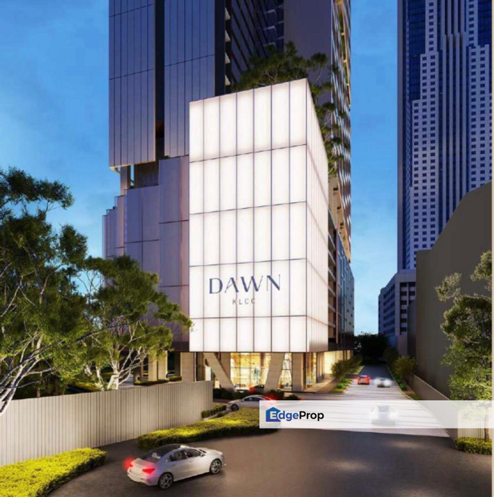 Balcony with 100% Fully Unblocked KLCC View - Super Limited Dawn KLCC Luxury Dual Key Unit, Kuala Lumpur, KLCC