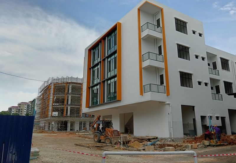 Brand new shoplot within Permas prime location 