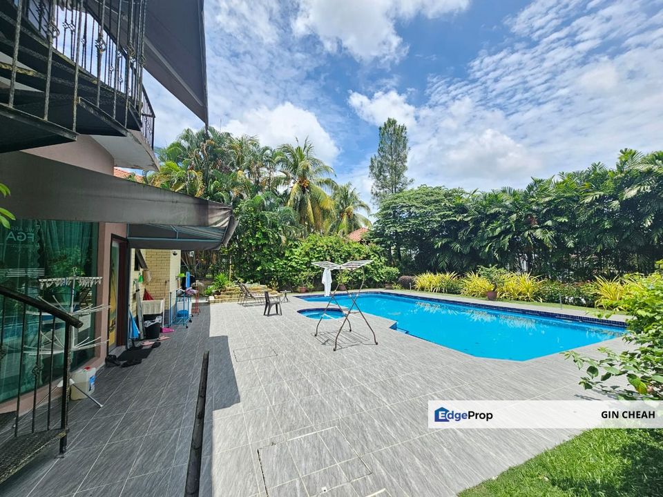 Country Heights In Kajang, Single Storey Bungalow For Rent, Big Land 20ksf, With Big Pool, Selangor, Country Heights