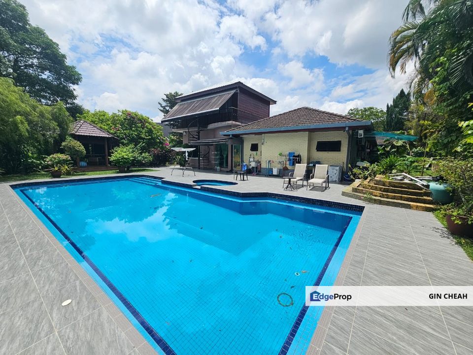 Country Heights In Kajang, Single Storey Bungalow For Rent, Big Land 20ksf, With Big Pool, Selangor, Country Heights