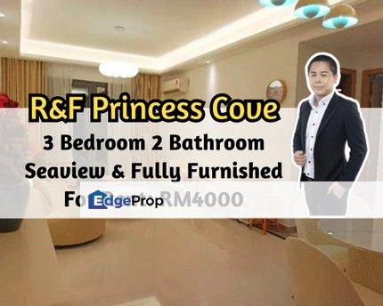 R&F Princess Cove - Seine Region, Johor Bahru, Johor, Fully Furnished, Seaview, Brand New, 3 Bedroom, Johor, Johor Bahru