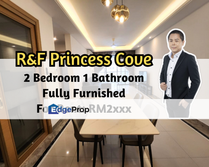 R&F Princess Cove - Seine Region, Johor Bahru, Johor, Fully Furnished, Gated Guarded, 2 Bed, 1 Car Park, Johor, Johor Bahru