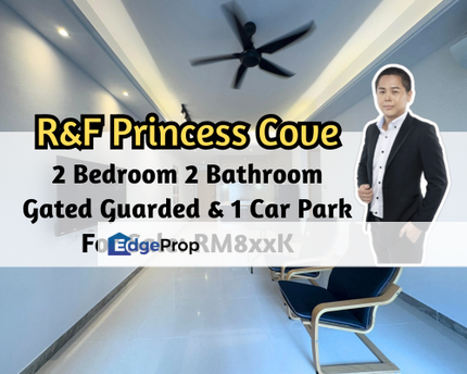 R&F Princess Cove - Seine Region, Johor Bahru, Johor, 2 Bedroom 2 Bathroom, 1 Car Park, Gated Guarded, Johor, Johor Bahru