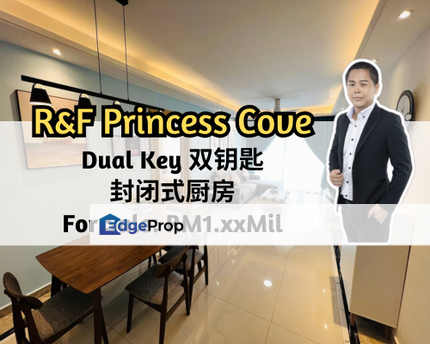R&F Princess Cove, Johor Bahru, Johor, Dual Key, CIQ View, Fully Furnished, 3 Bedroom, Johor, Johor Bahru