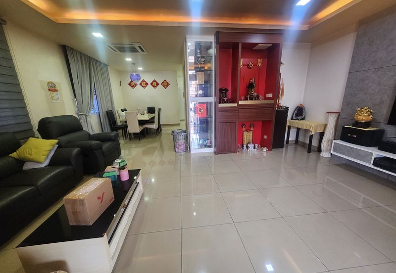 2 storey terraced house for sale in goodview heights, bandar sungai long, kajang.