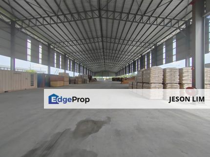 Teluk Penglima Garang Klg @CCC & Open Shed Detached Factory Builtup 43,912sqft for Sale RM20mils, Selangor, Klang