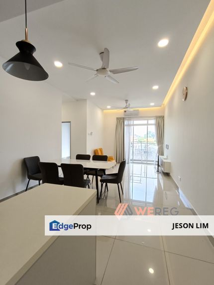 Amverton Green Condo Kota Kemuning @Low Level & Partial Furnished 953sqft 3R2B 2Parking for Sale RM650k, Selangor, Shah Alam