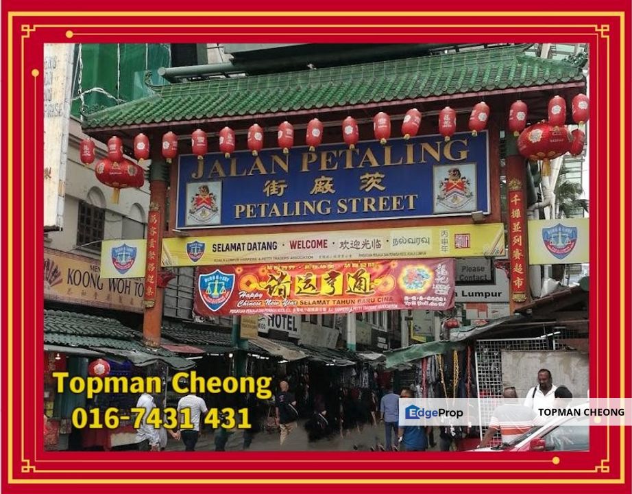 Petaling Street Hotel For Sale, Good Tenant, Kuala Lumpur, KL City