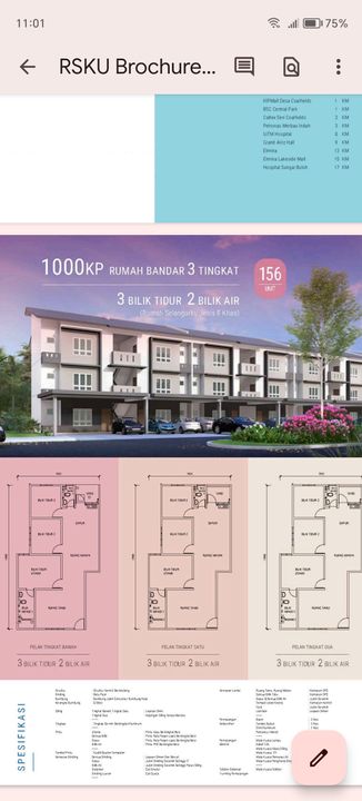 Rumah Selangorku Townhouse (Sg Buloh) One level One unit, Selangor, Sungai Buloh