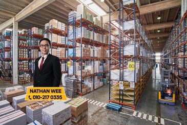 R278 Bukit Jelutong Shah Alam. Detached Warehouse. Sale.
