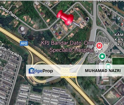 Bandar Dato Onn Bungalow Land | Nasa City | Hospital KPJ Bandar Dato Onn | Highway Plus, Johor, Johor Bahru