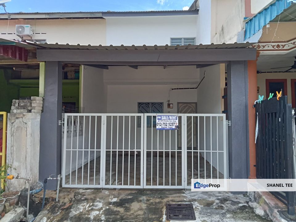 Taman Delima Kluang Double Storey Medium Cost House For Sale, Johor, Kluang