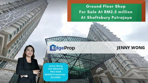 SALE: Ground Floor Retail Shop @ Shaftsbury Putrajaya, Selangor, Putrajaya