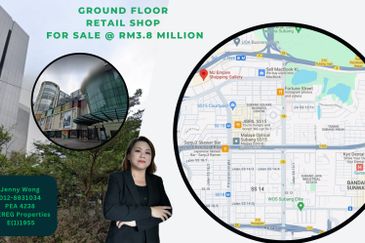 Nu Empire Subang Jaya Selangor Ground Floor Retail Shop For Sale
